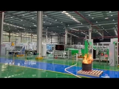 مانیتورهای آتش نشانی خودکار در تست سایت