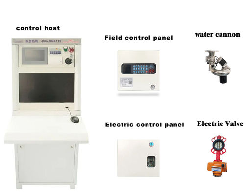 0.8MPa Automatic Fire Monitor Water Cannon Explosion Proof
