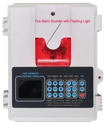 10L/S Automatic Fire Water Monitor System For Fire Fighting Dust Cleaning
