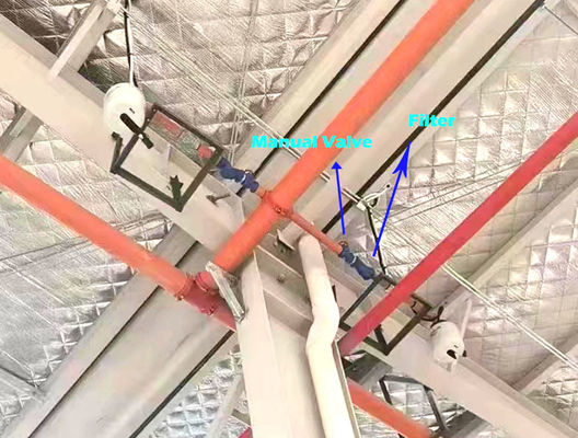 Firefighting Robot Automatic Fire Monitor For Fire Safety 35m