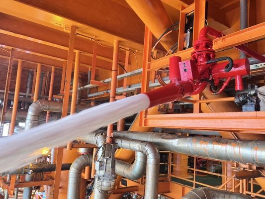 Linkzone Programmable Automatic Fire Fighting Monitor Foam Cannon