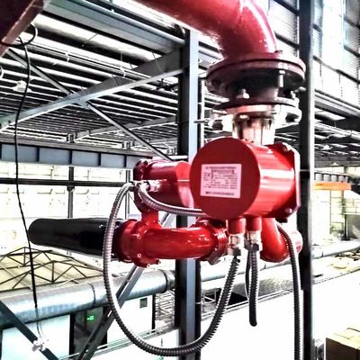 AC 110V Automatic Fire Water Monitor Firefighting Equipment 0.8Mpa