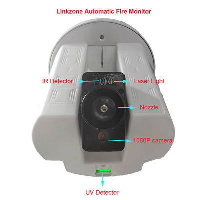 Infrared Thermal Imaging Automatic Water Cannon Self Targeting DC24V