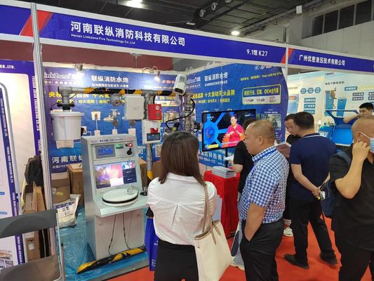 0.6MPa Fire Fighting Monitor 10L/S Autonomous Robotic Fire Suppression System