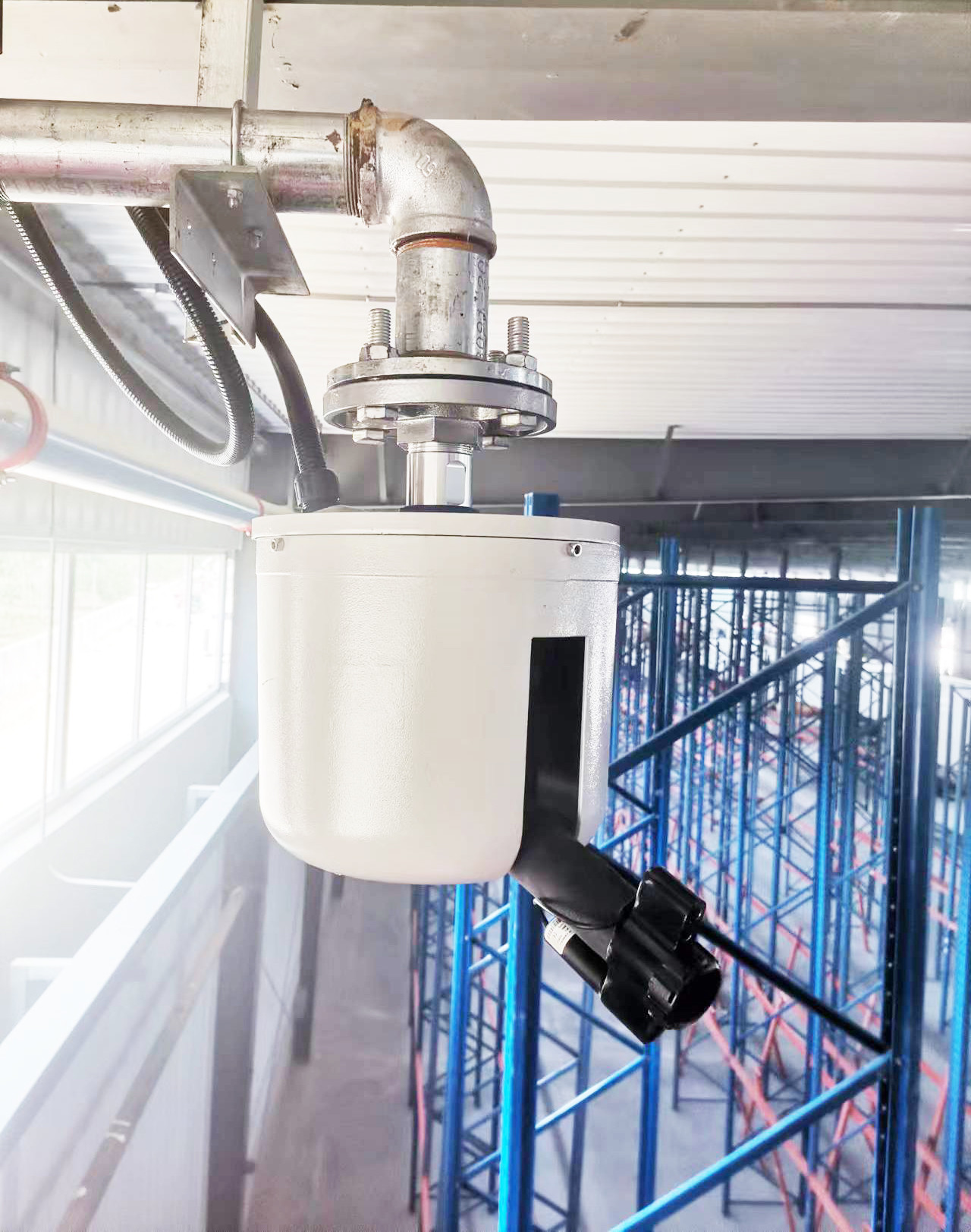 Automatic Fire Monitor Robotic Nozzles Fire Monitor Water Cannon 5L/S Automatic Fire Water Monitor