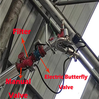 Automatic Tracking Positioning Fire Water Cannon Monitor 0.8Mpa For Fire Prevention